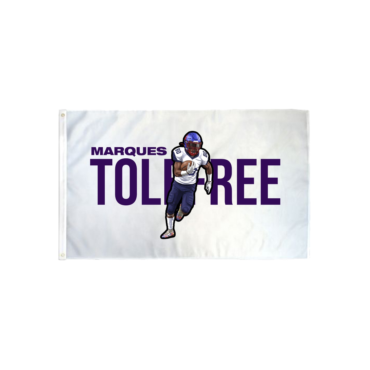 3x5 Flag — Player Name in Classic