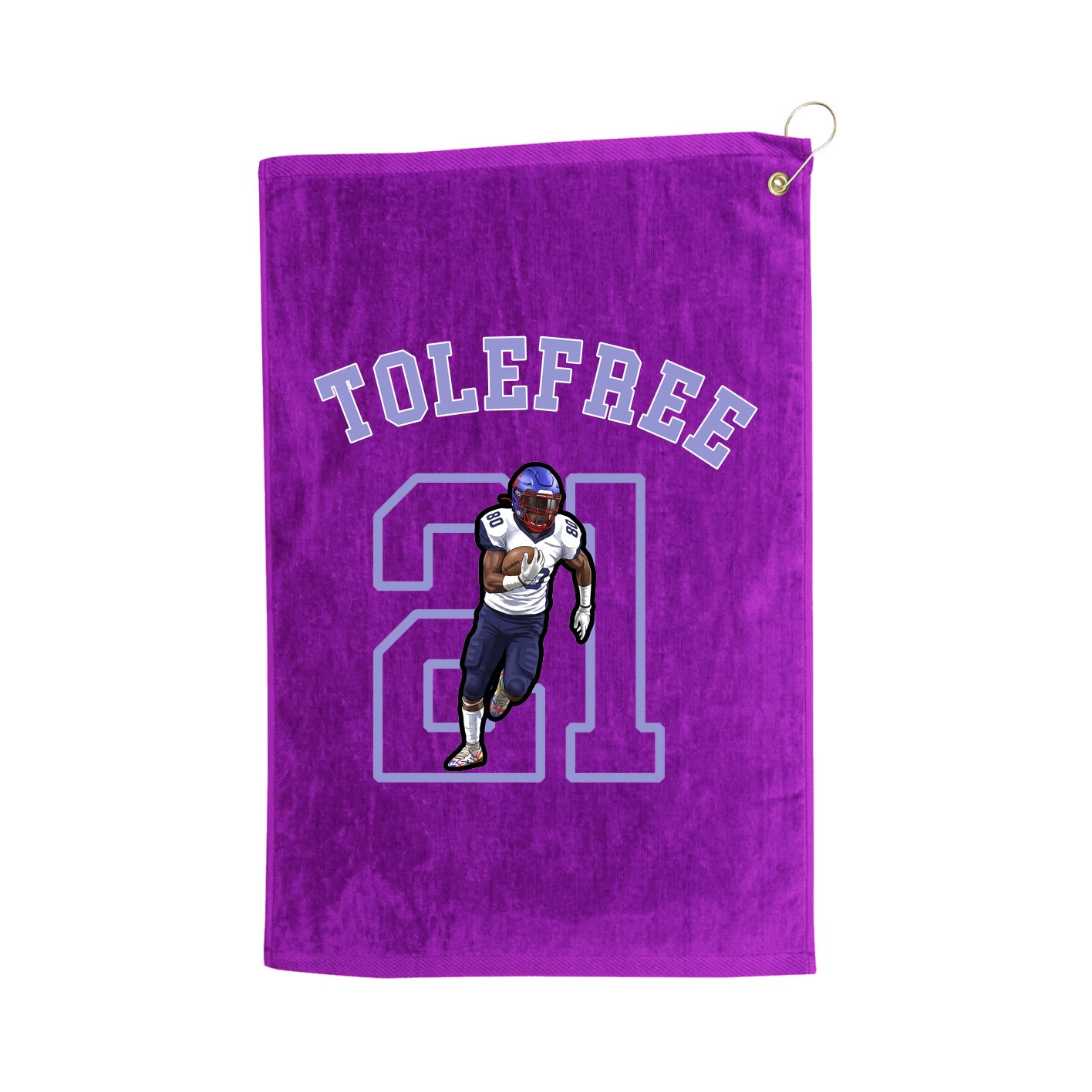Golf Towel — Shirsey Arch in Purple