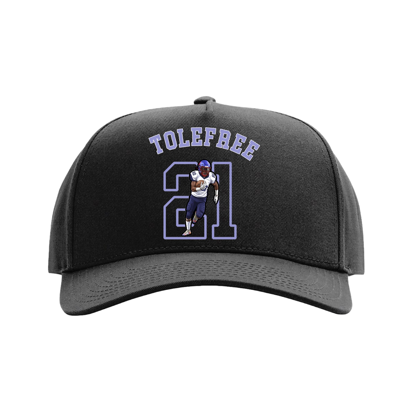 Full Fabric Five-Panel Champ Cap