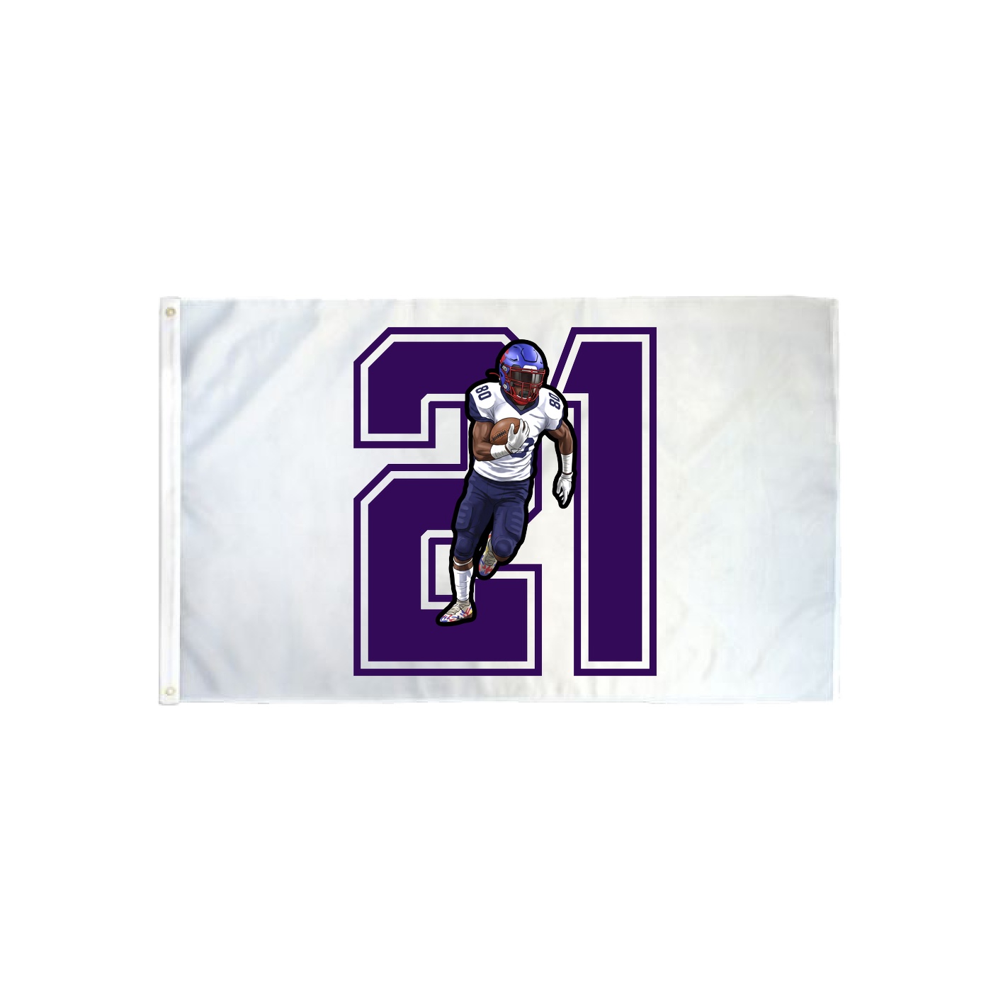 3x5 Flag — Number in Classic