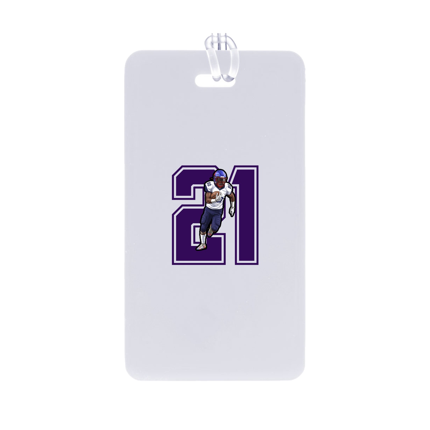 Bag Tag — Number in Classic