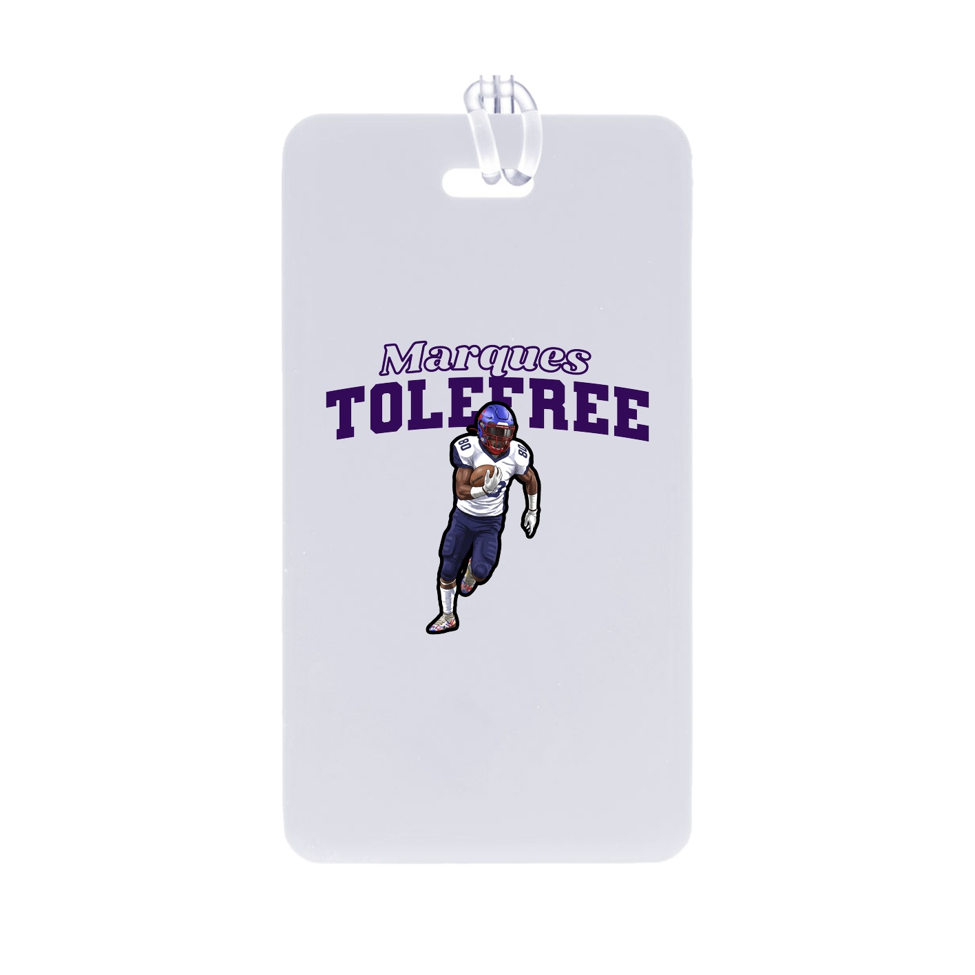 Bag Tag — Name Arch in Classic