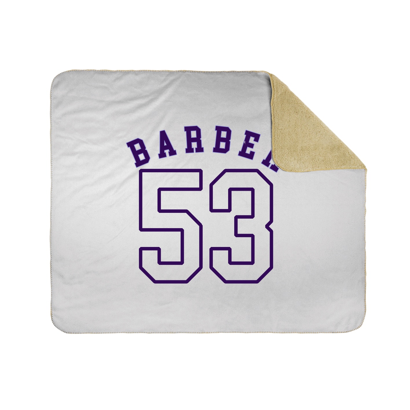 Throw Blanket — Shirsey Arch in White