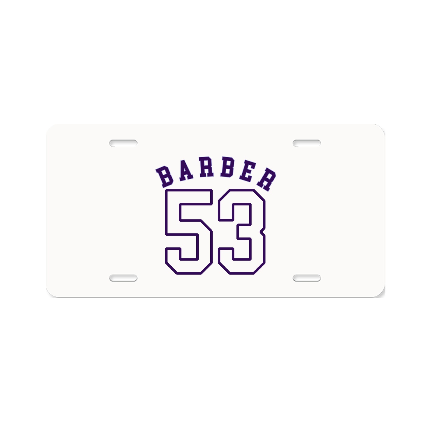 License Plate — Shirsey Arch in Classic