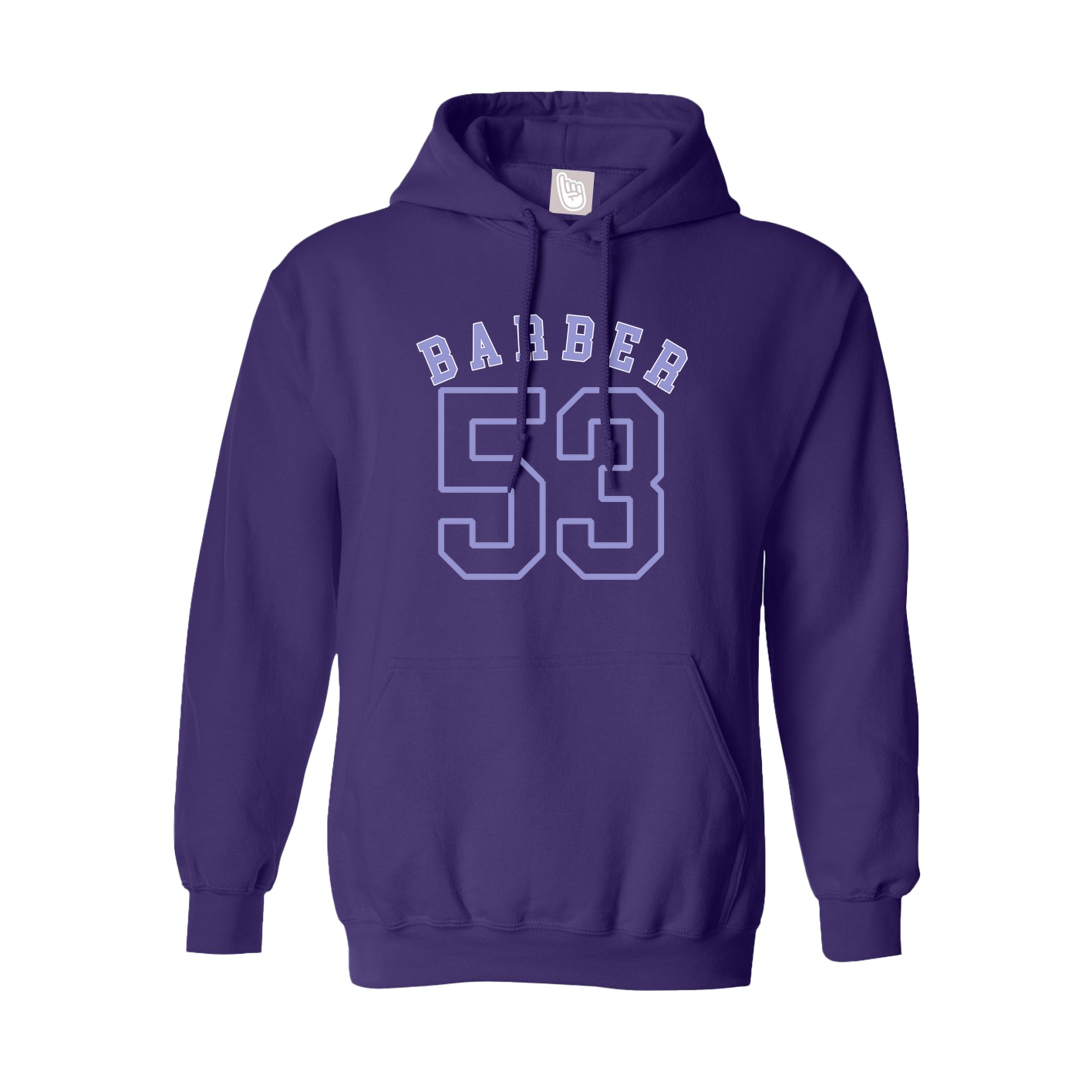 Youth Hoodie — Shirsey Arch in Purple