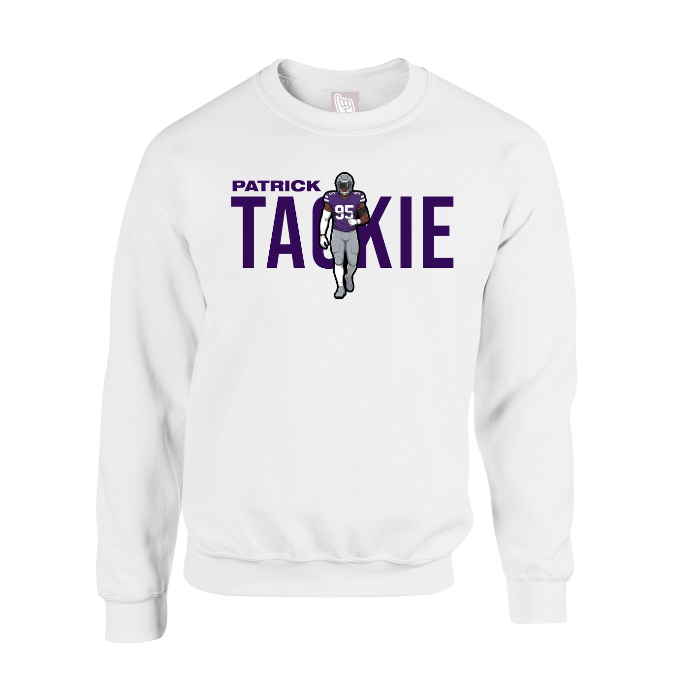 Fleece Crew — Player Name in White