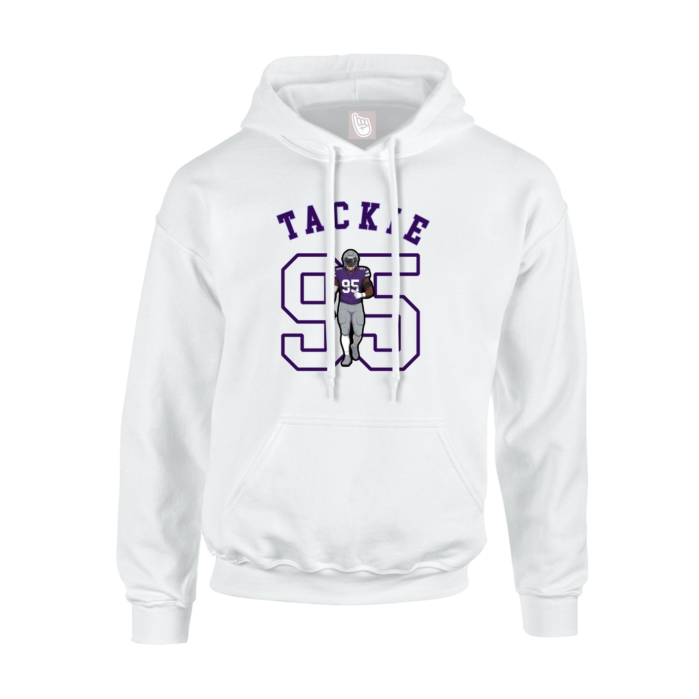 Youth Hoodie — Shirsey Arch in White