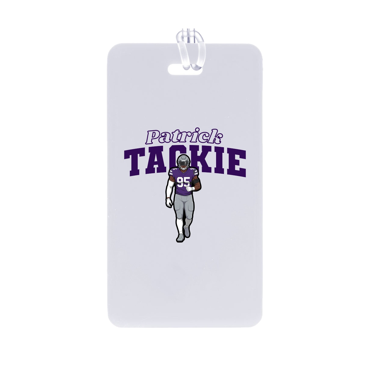 Bag Tag — Name Arch in Classic