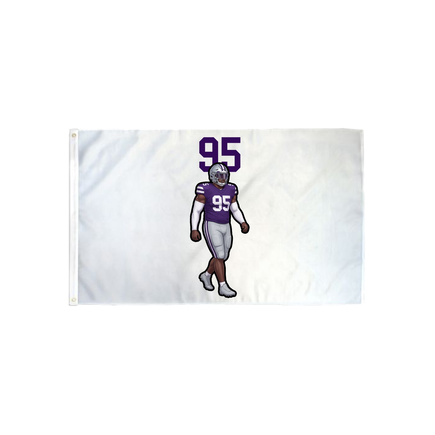 3x5 Flag — Number Top in Classic