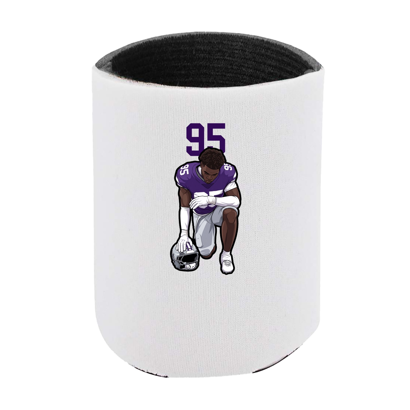 Can Holder — Number Top in White