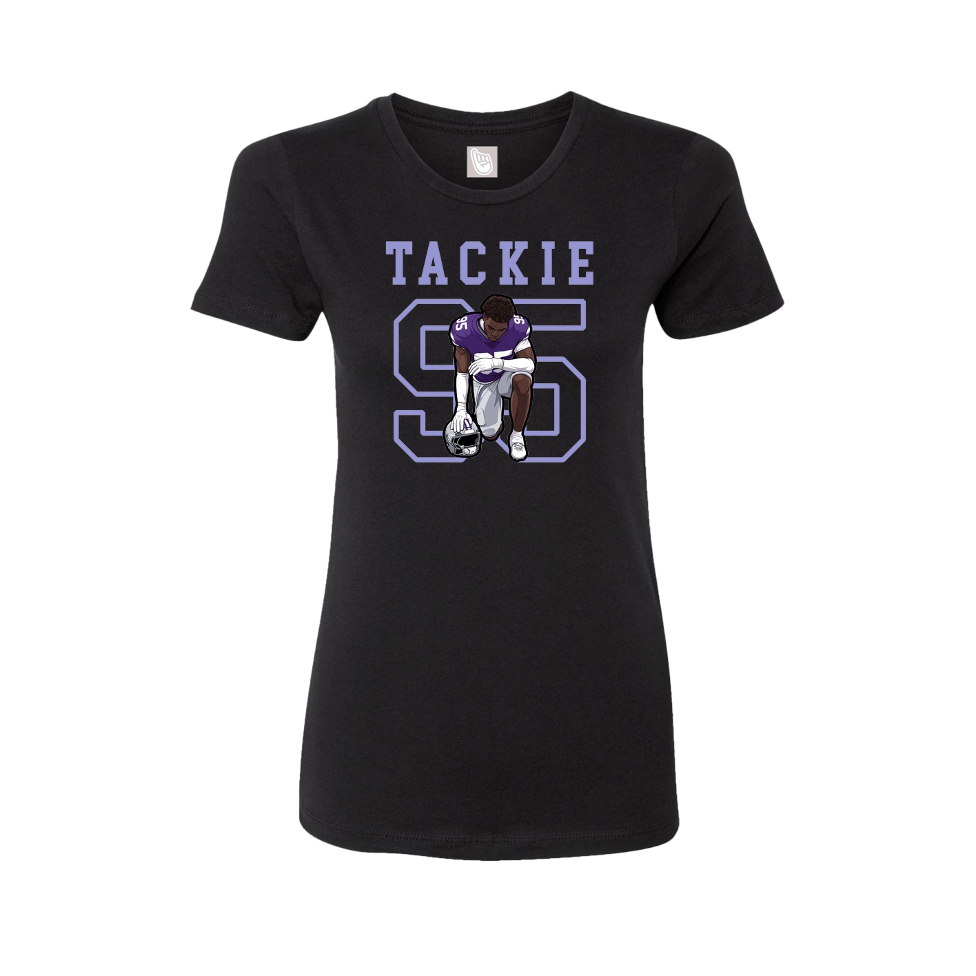 Fitted Women's Tee — Shirsey in Black