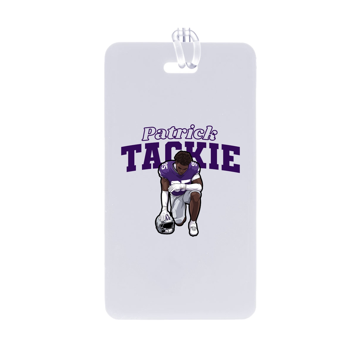 Bag Tag — Name Arch in Classic