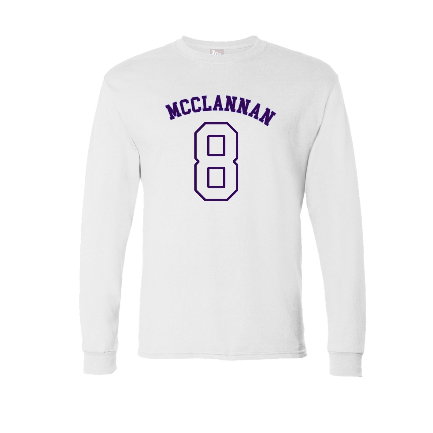 Long Sleeve Tee — Shirsey Arch in White