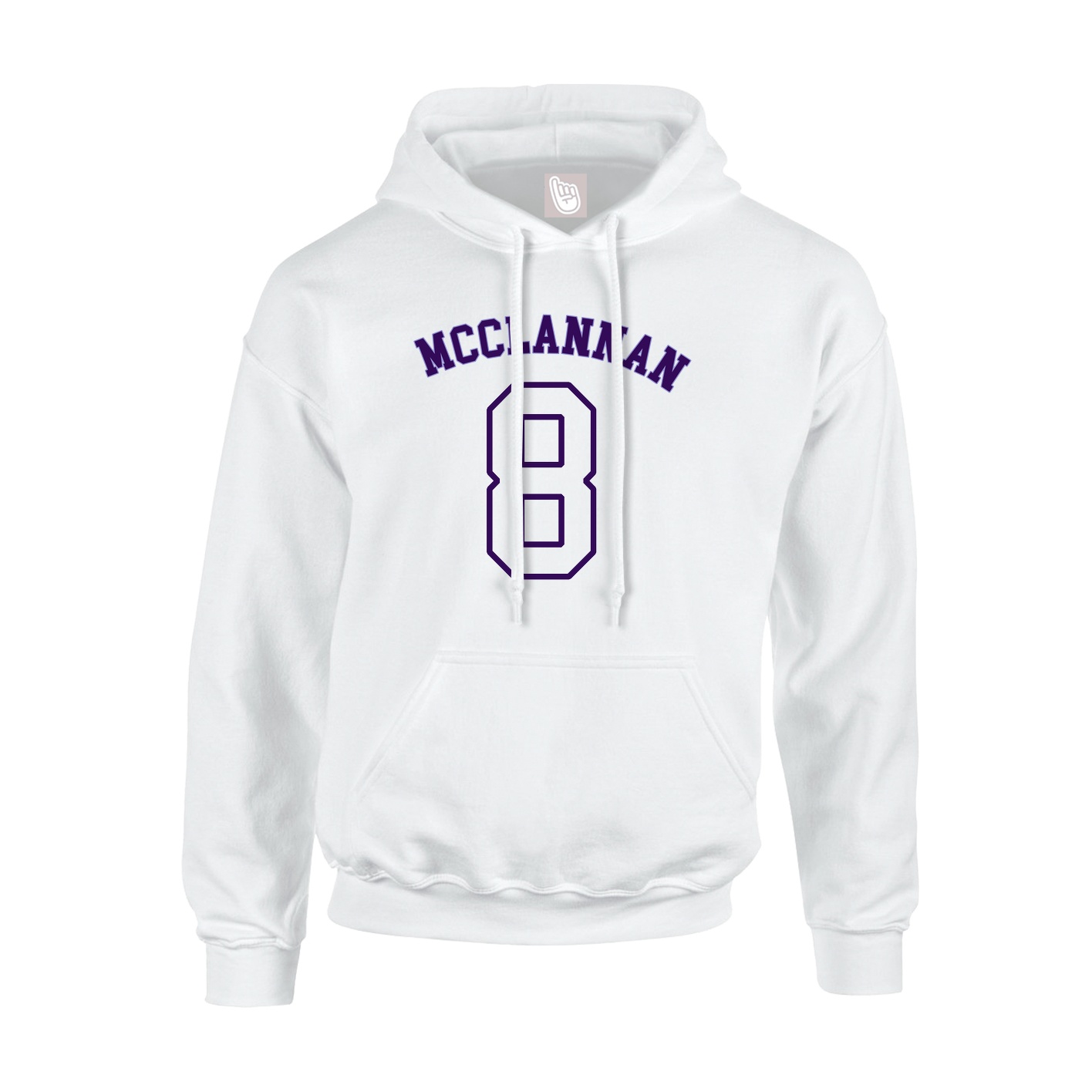 Hoodie — Shirsey Arch in White