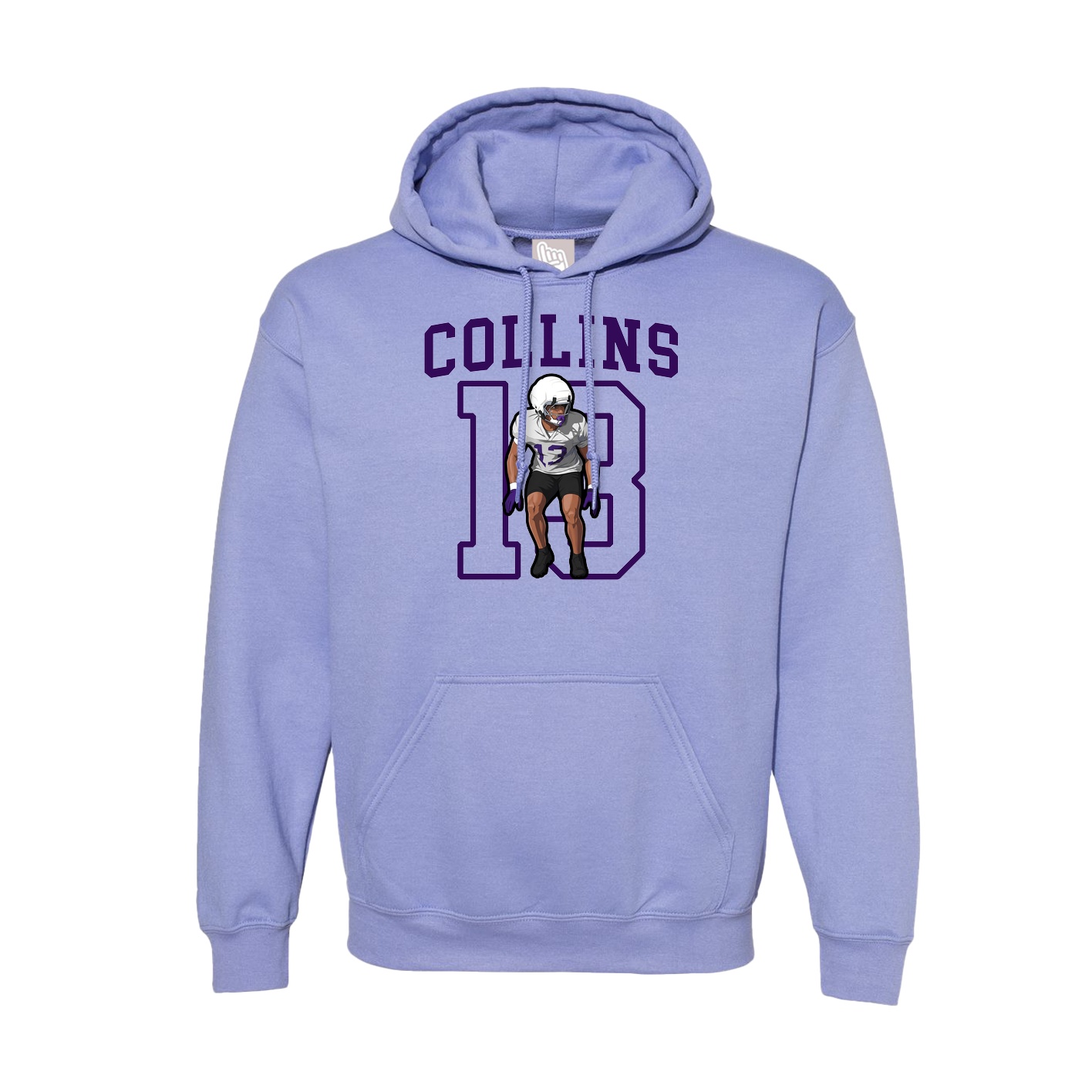 Hoodie — Shirsey in Purple