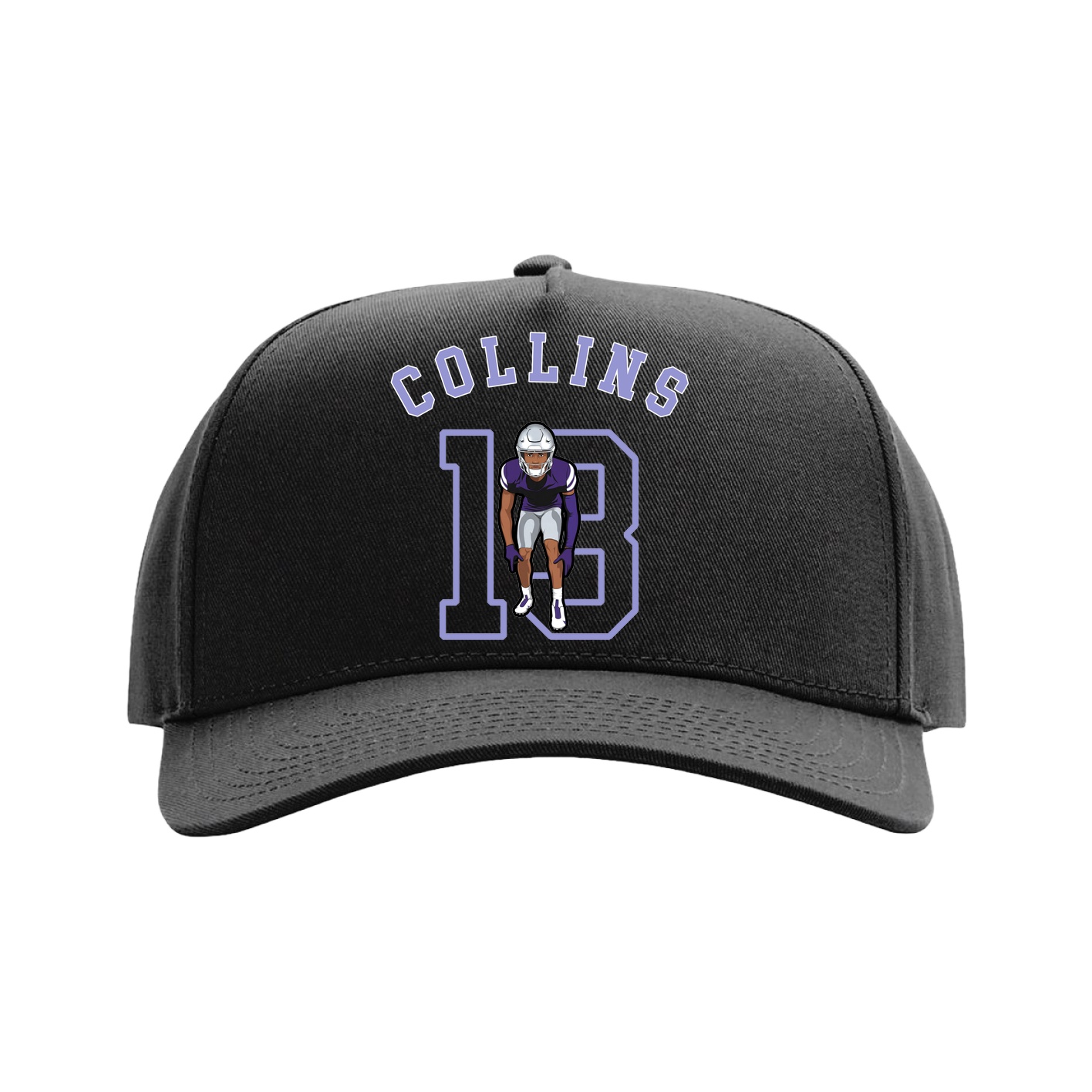 Full Fabric Five-Panel Champ Cap