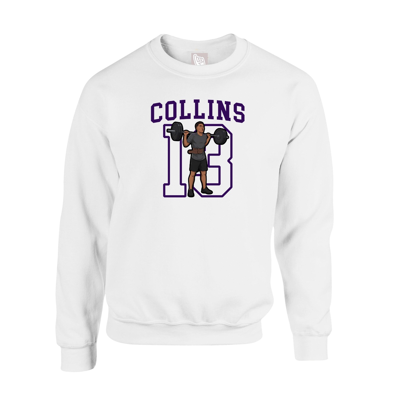 Fleece Crew — Shirsey in White