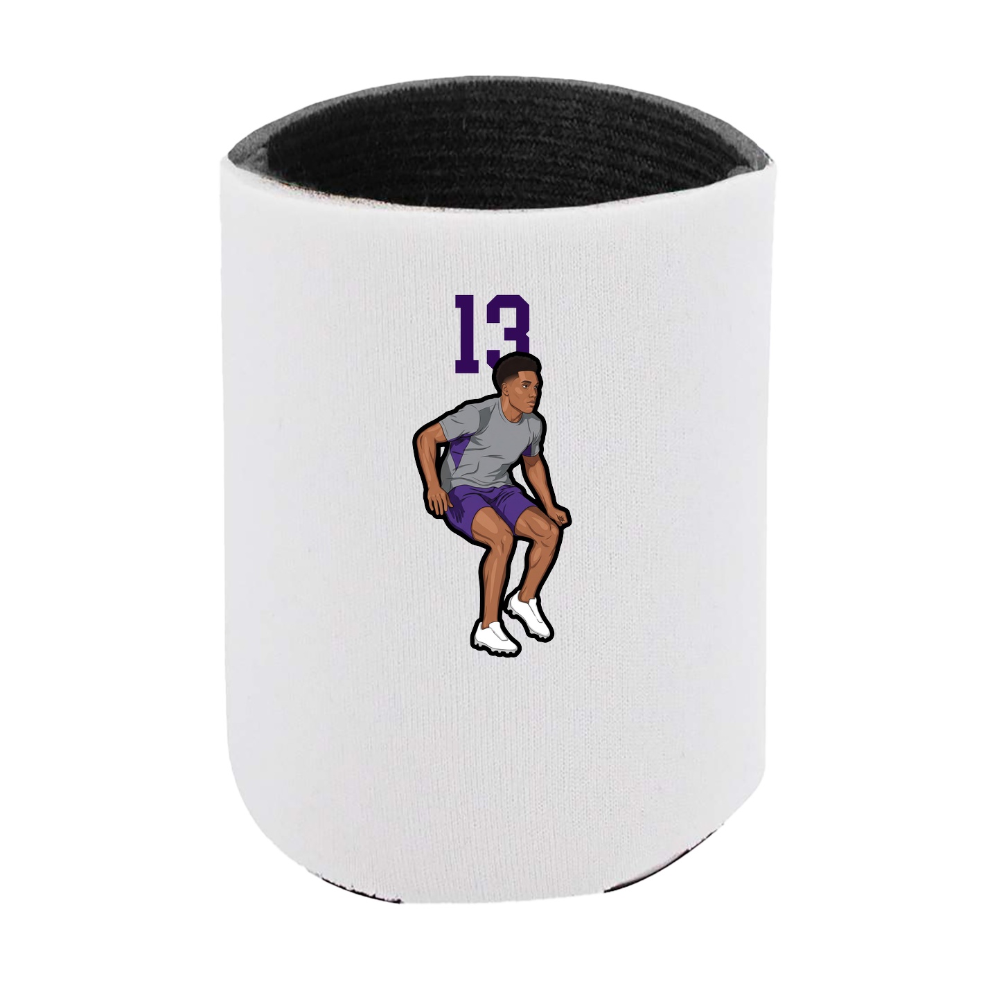 Can Holder — Number Top in White