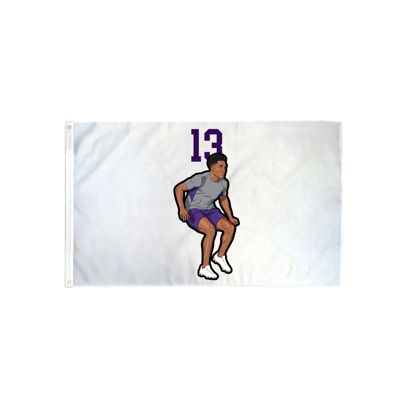 3x5 Flag — Number Top in Classic
