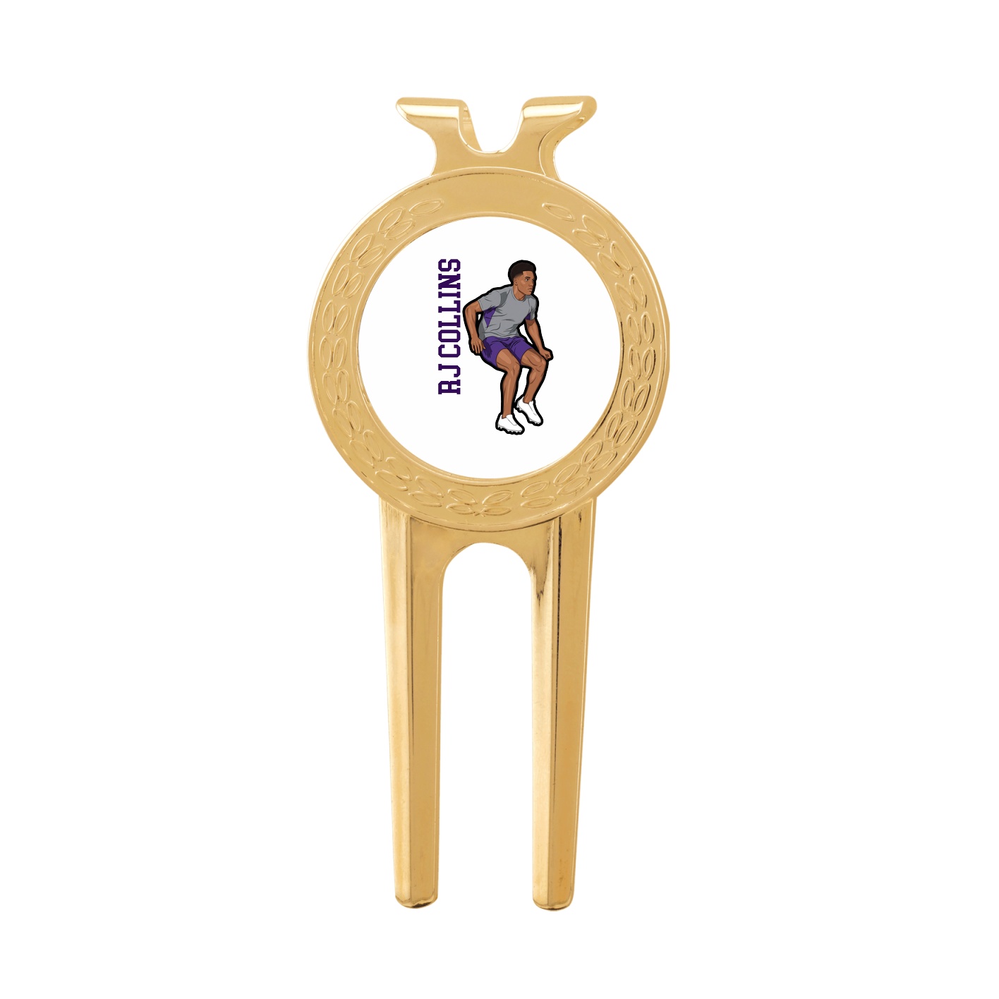 Divot Tool with Ball Marker — Name Vertical in Classic