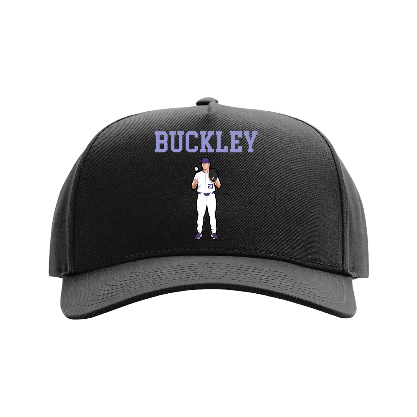 Full Fabric Five-Panel Champ Cap