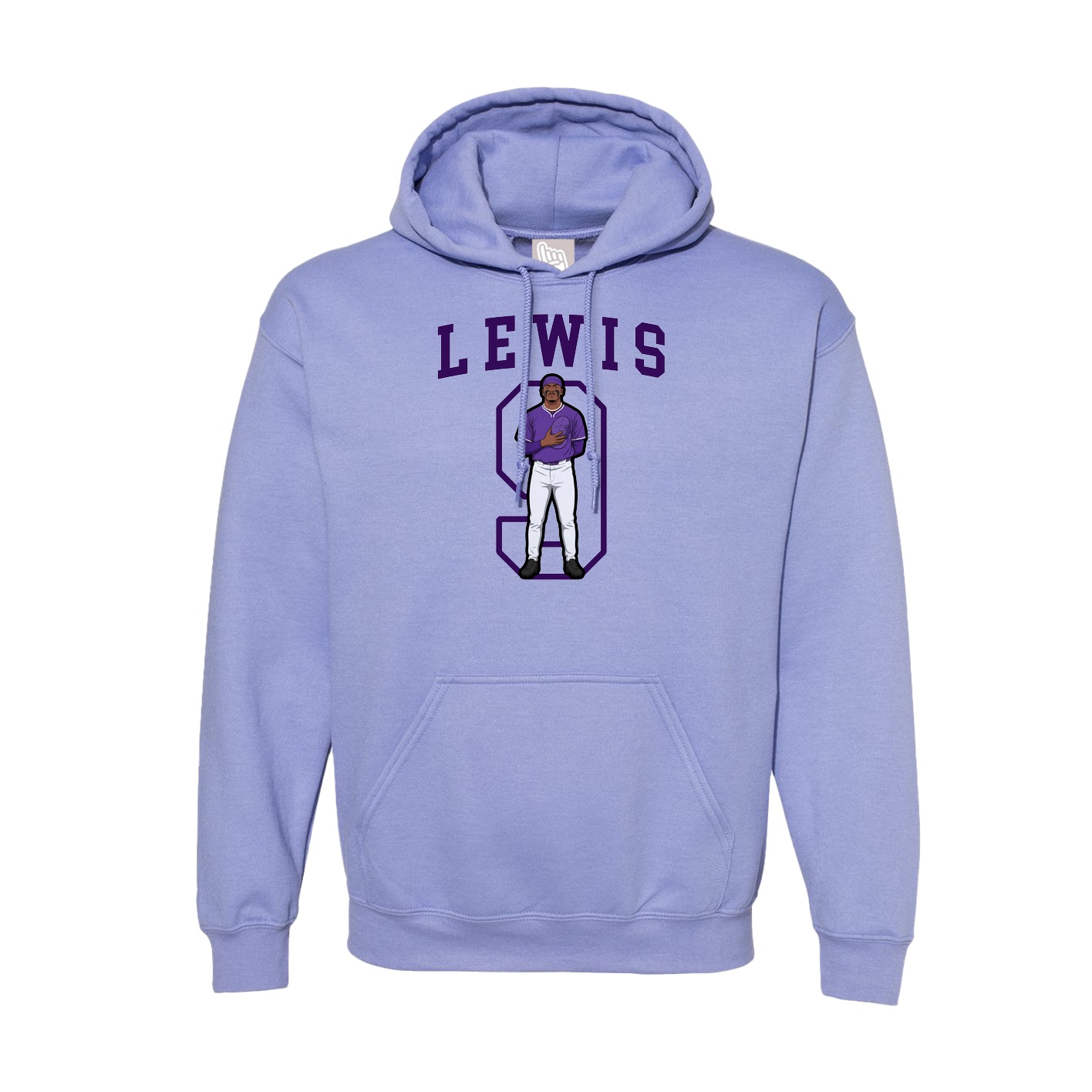 Hoodie — Shirsey in Purple