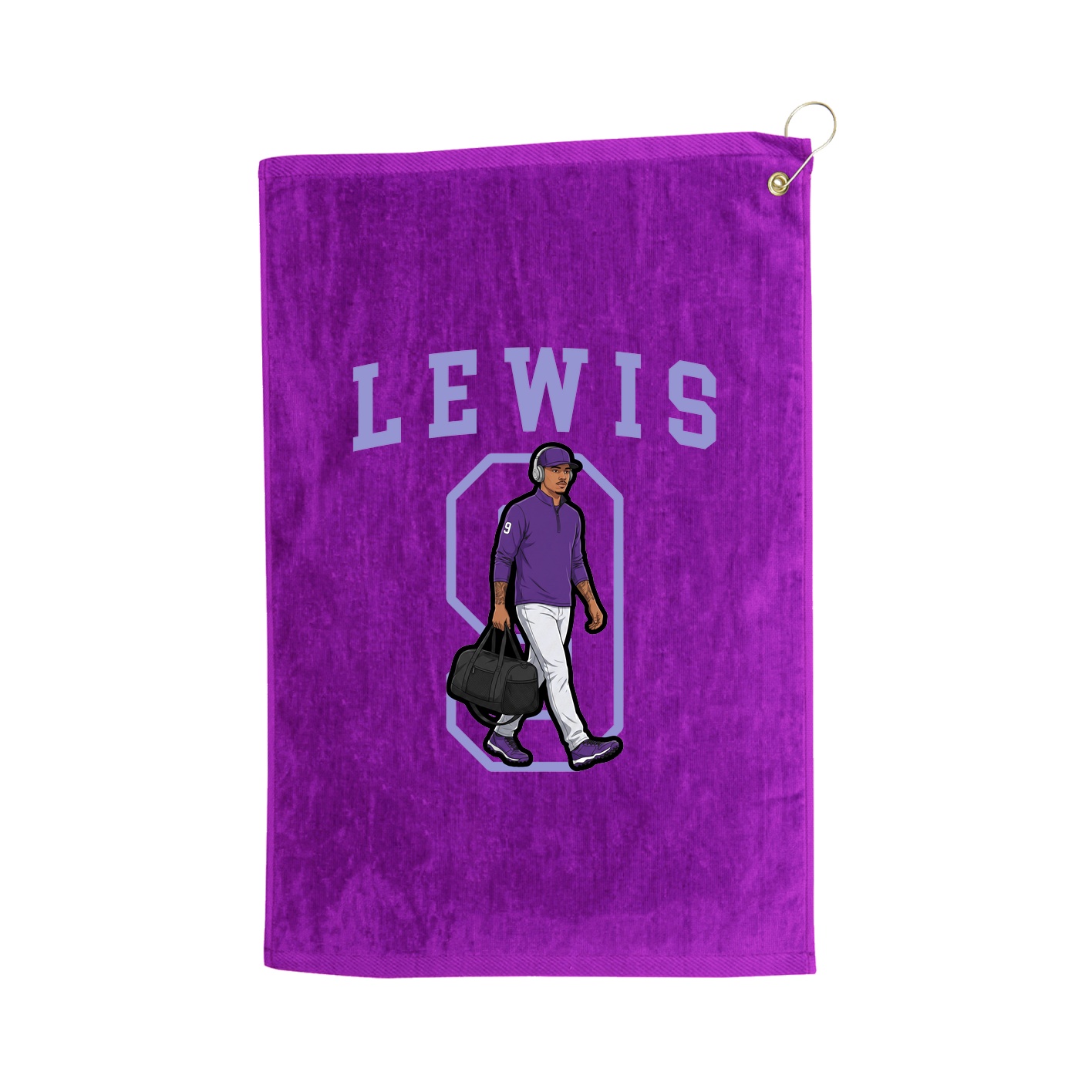 Golf Towel — Shirsey in Purple