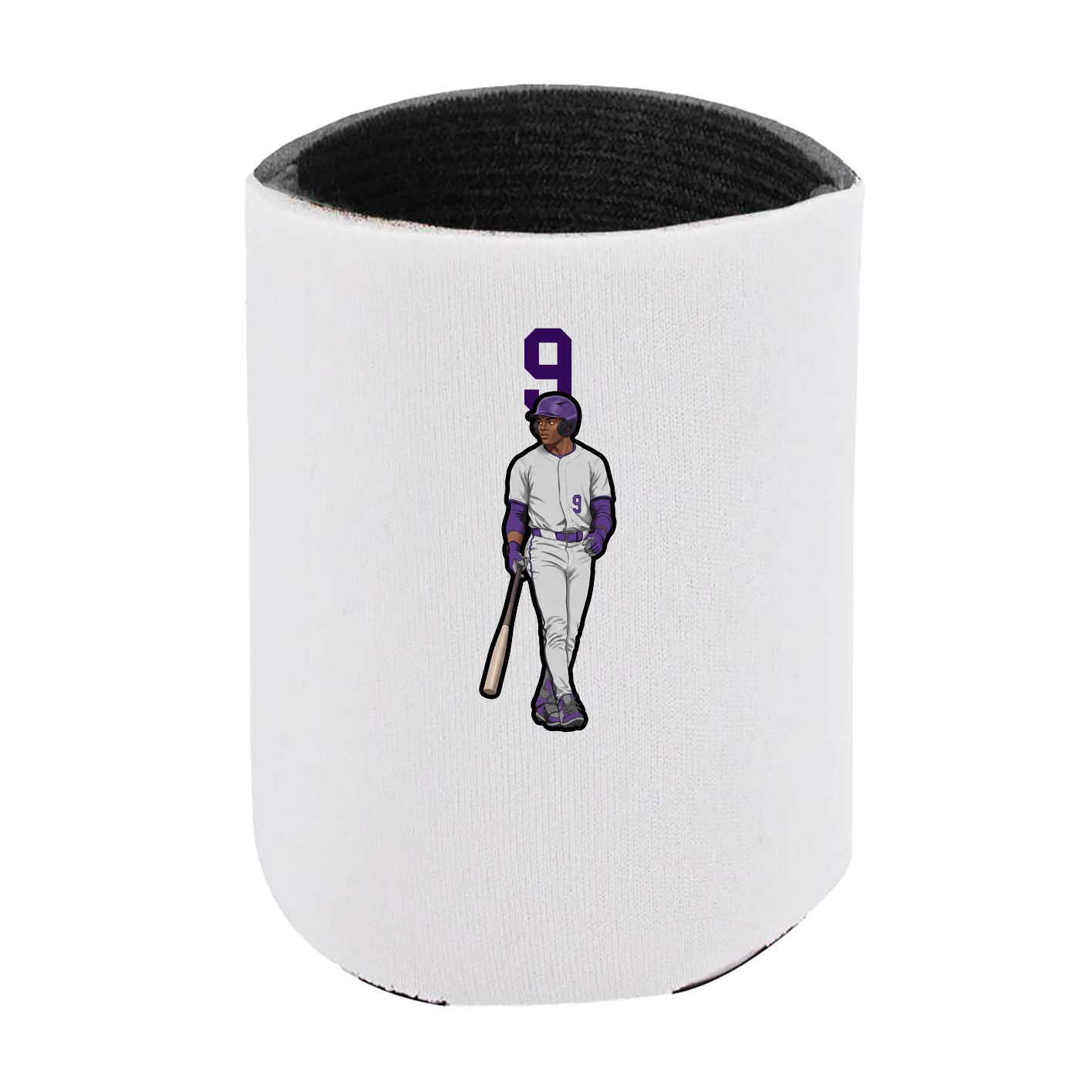 Can Holder — Number Top in White