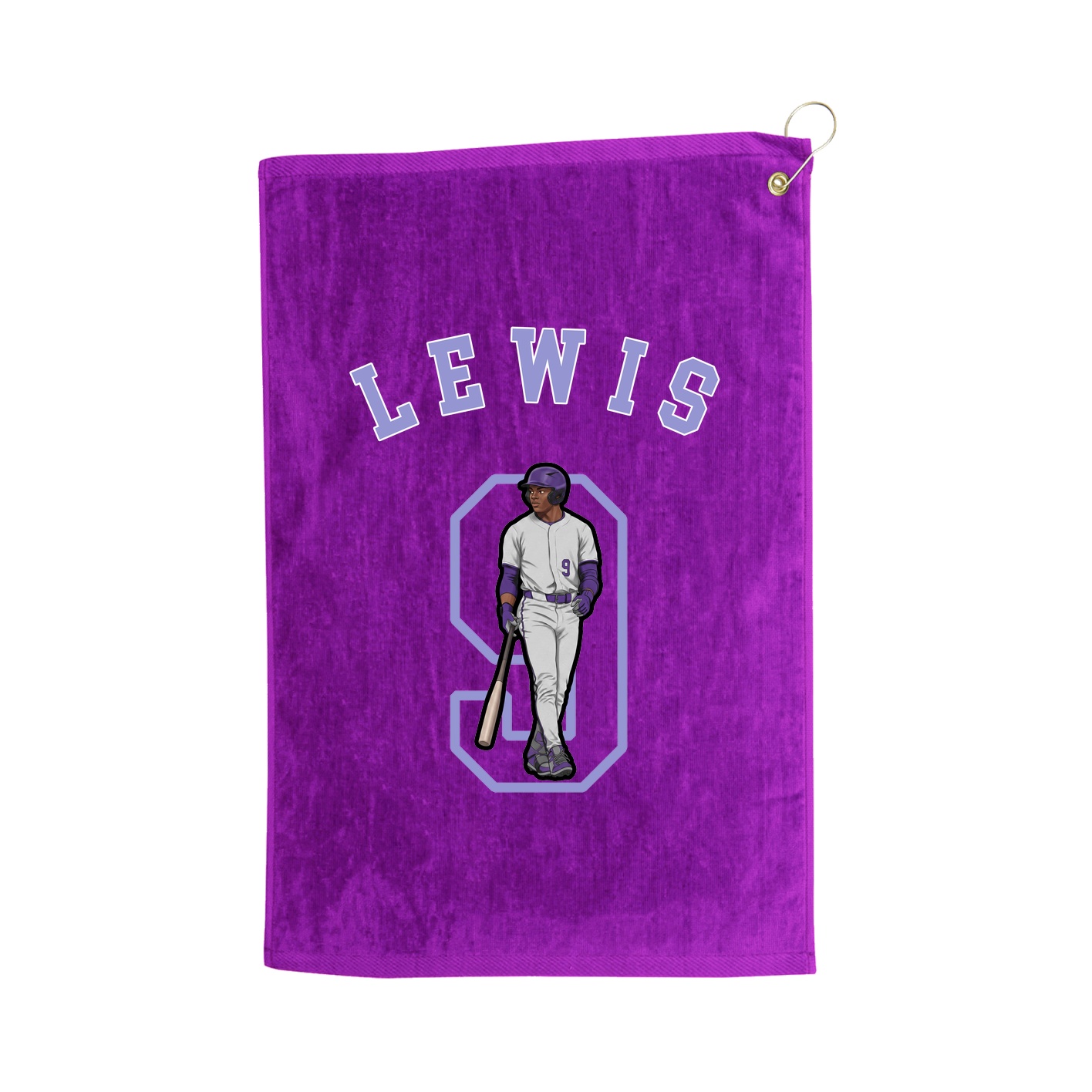 Golf Towel — Shirsey Arch in Purple