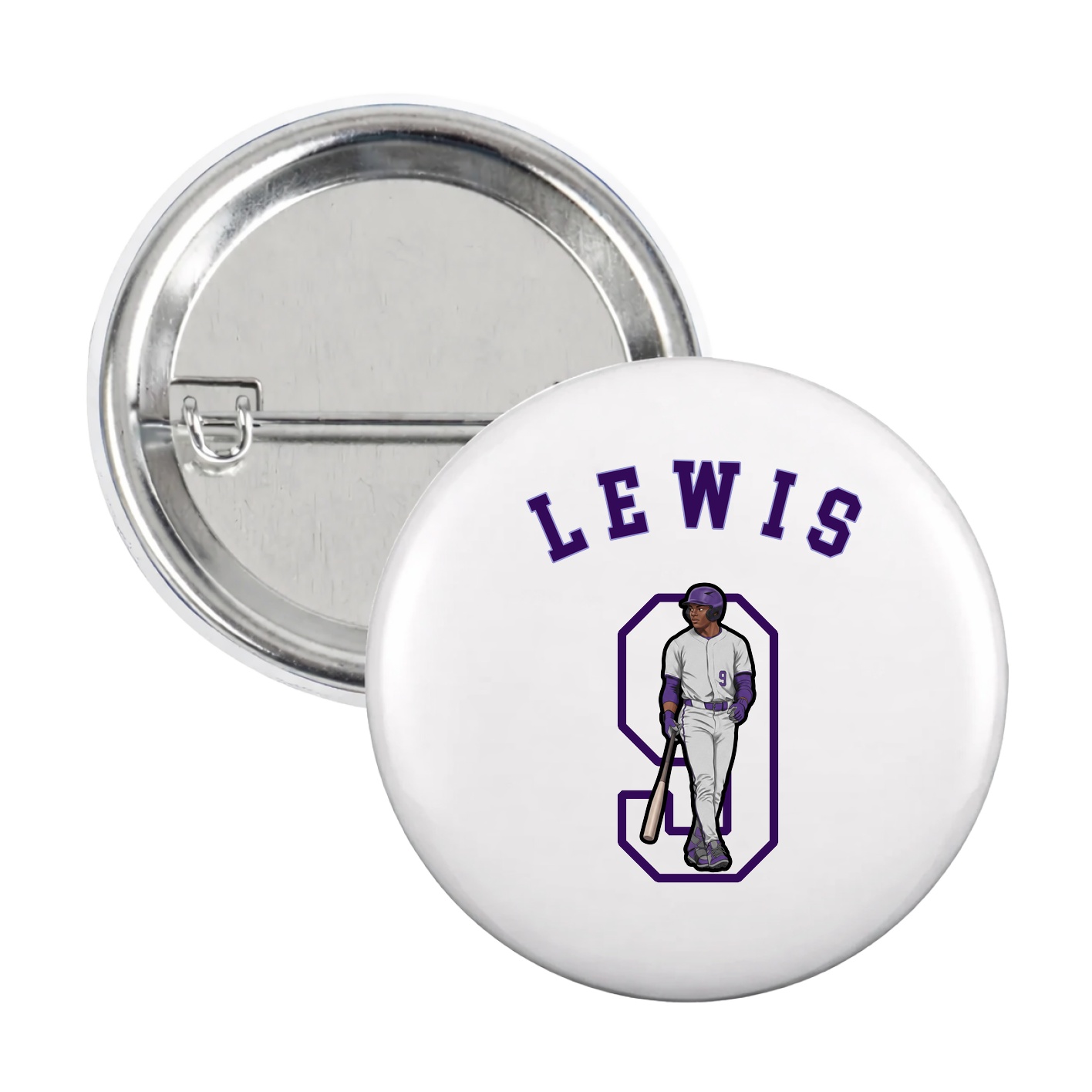 Game Day Button — Shirsey Arch in White