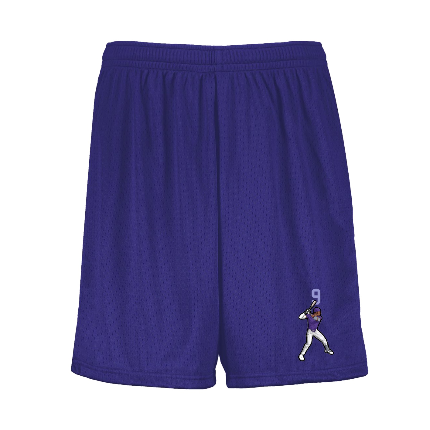 Shorts — Number Top in Purple