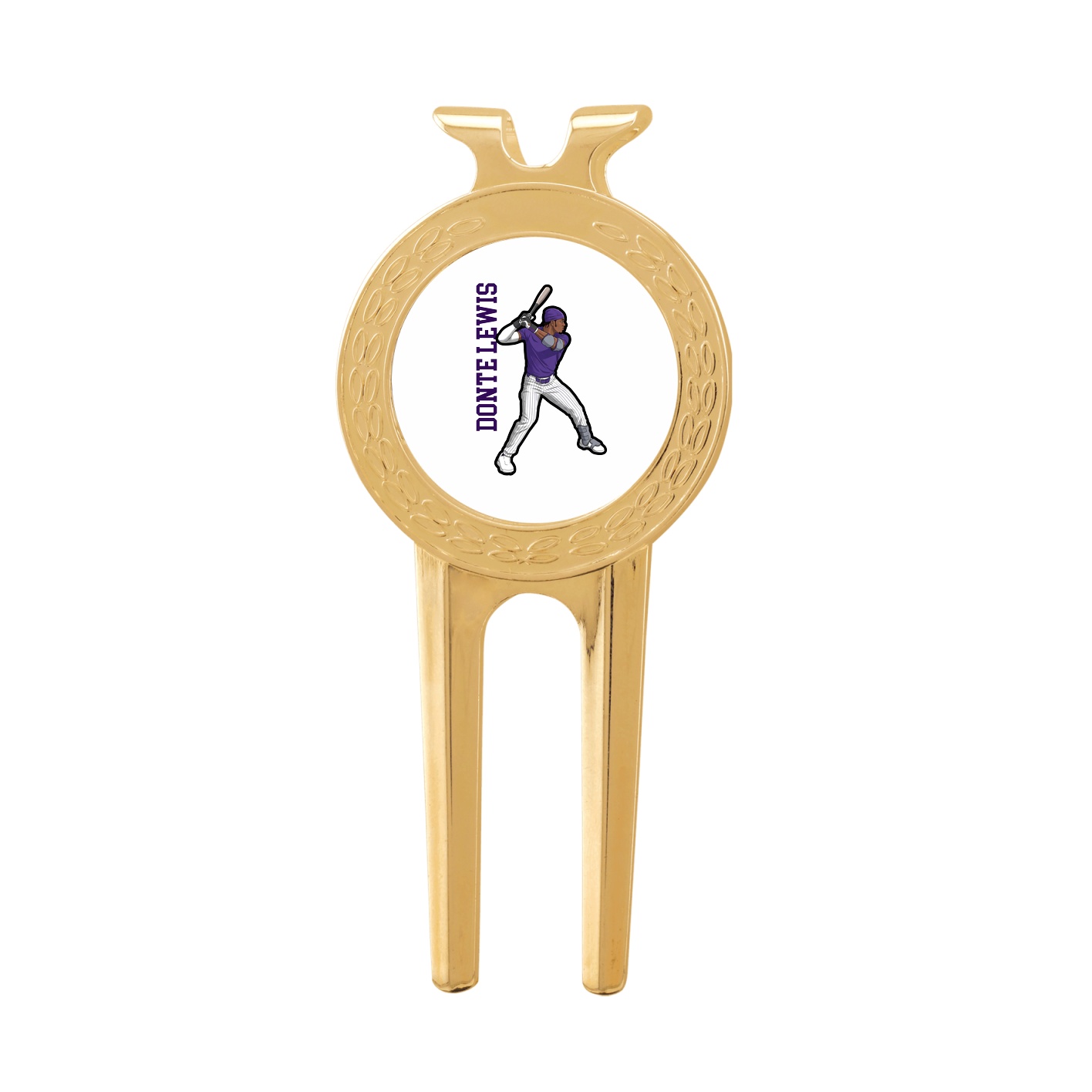 Divot Tool with Ball Marker — Name Vertical in Classic