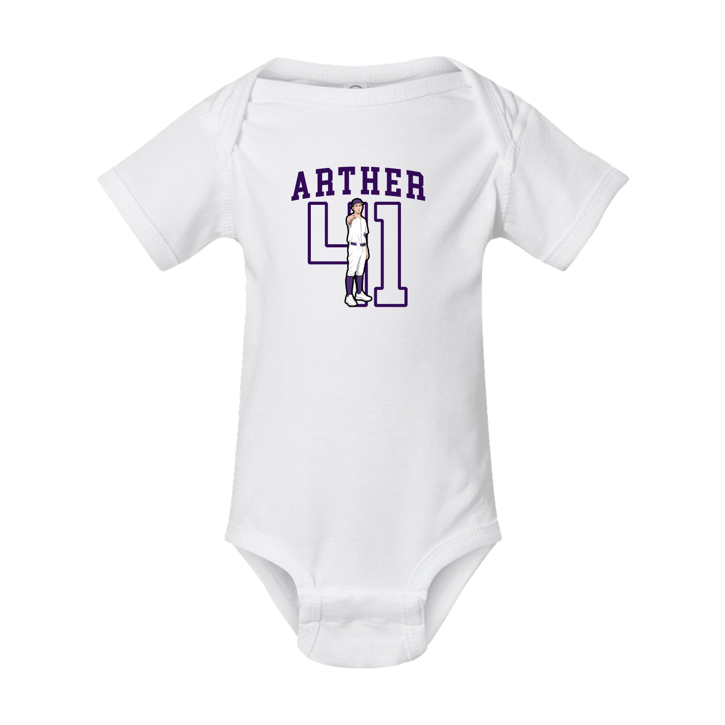 Baby Onesie — Shirsey in White