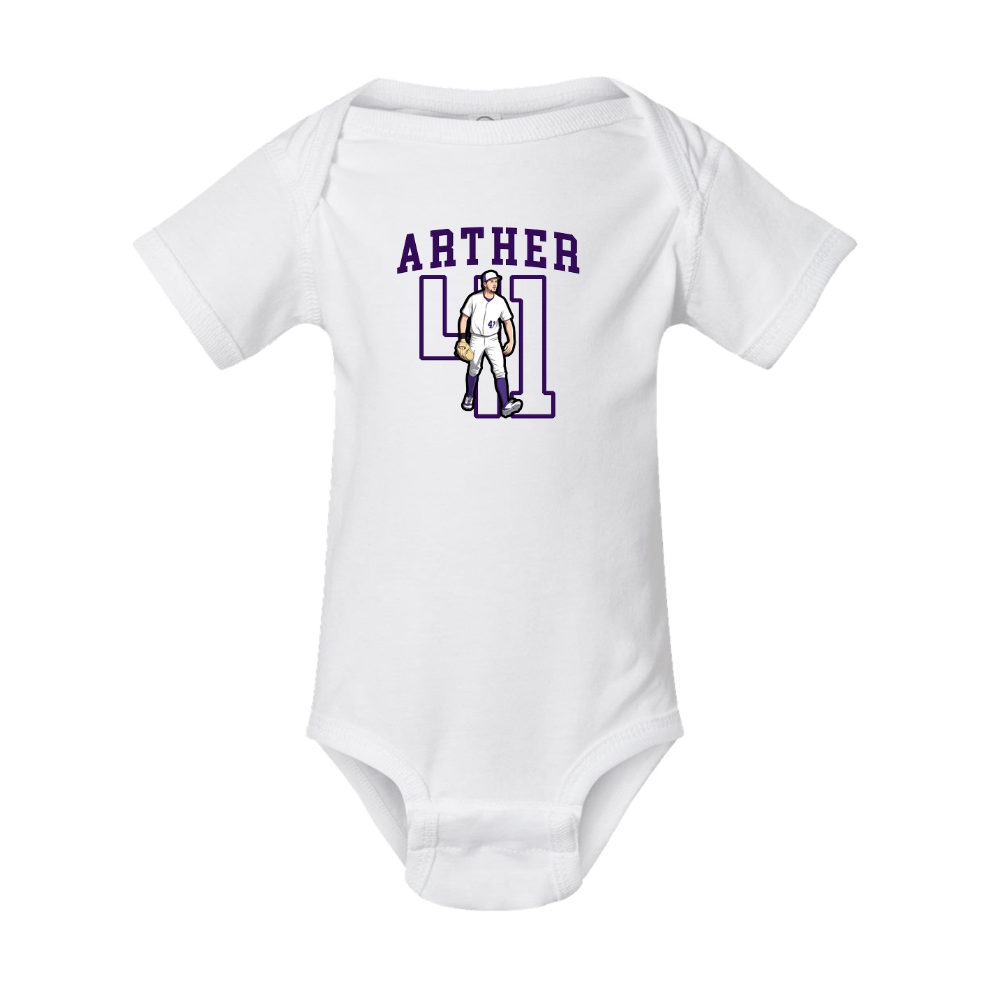 Baby Onesie — Shirsey in White