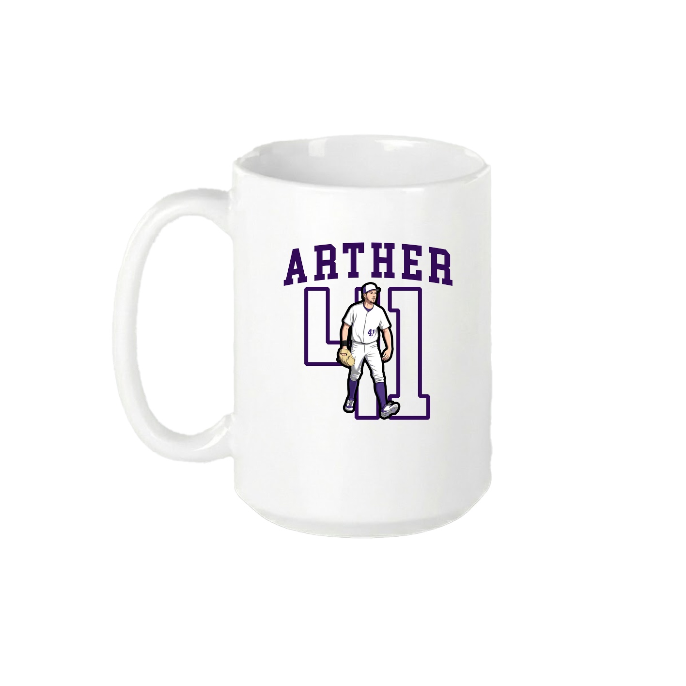 15oz Coffee Mug — Shirsey in White