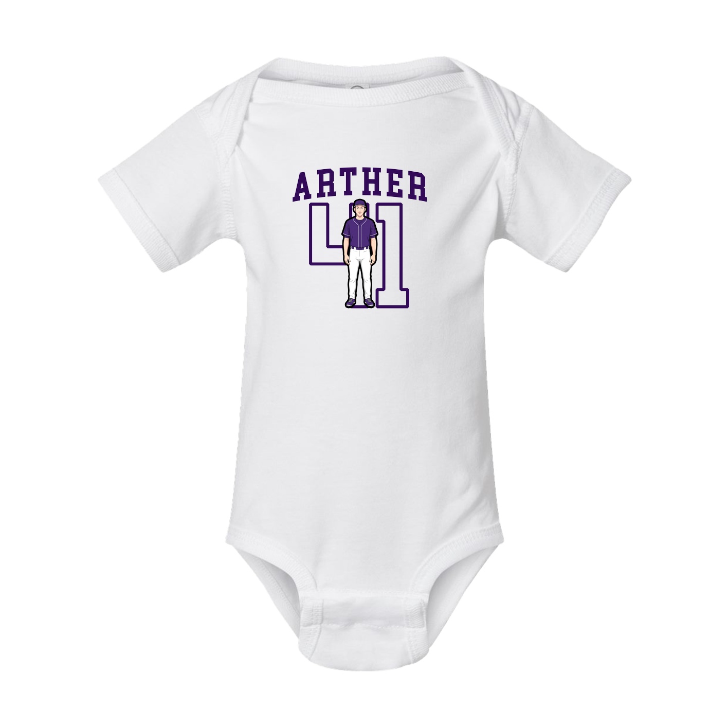 Baby Onesie — Shirsey in White