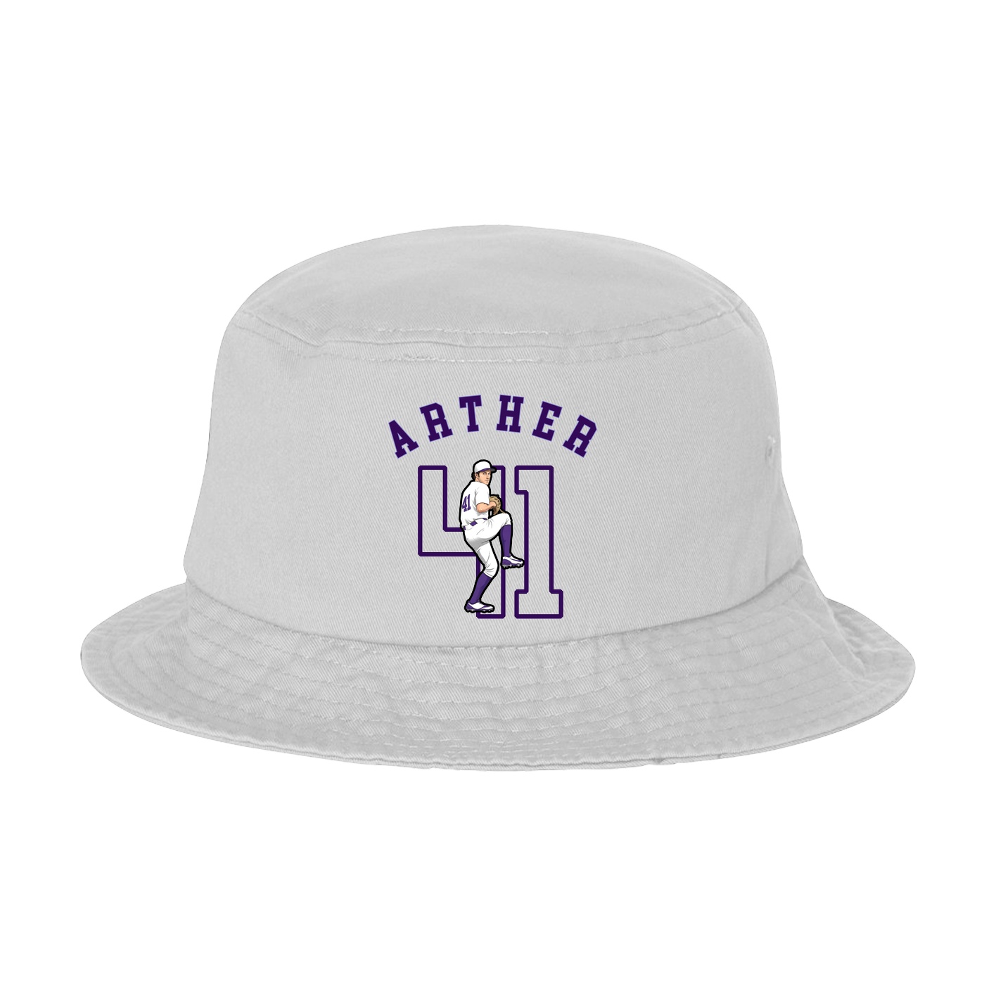 Bucket Cap — Shirsey Arch in White