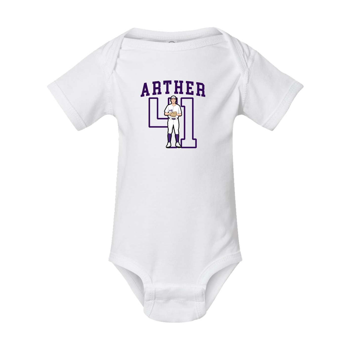 Baby Onesie — Shirsey in White