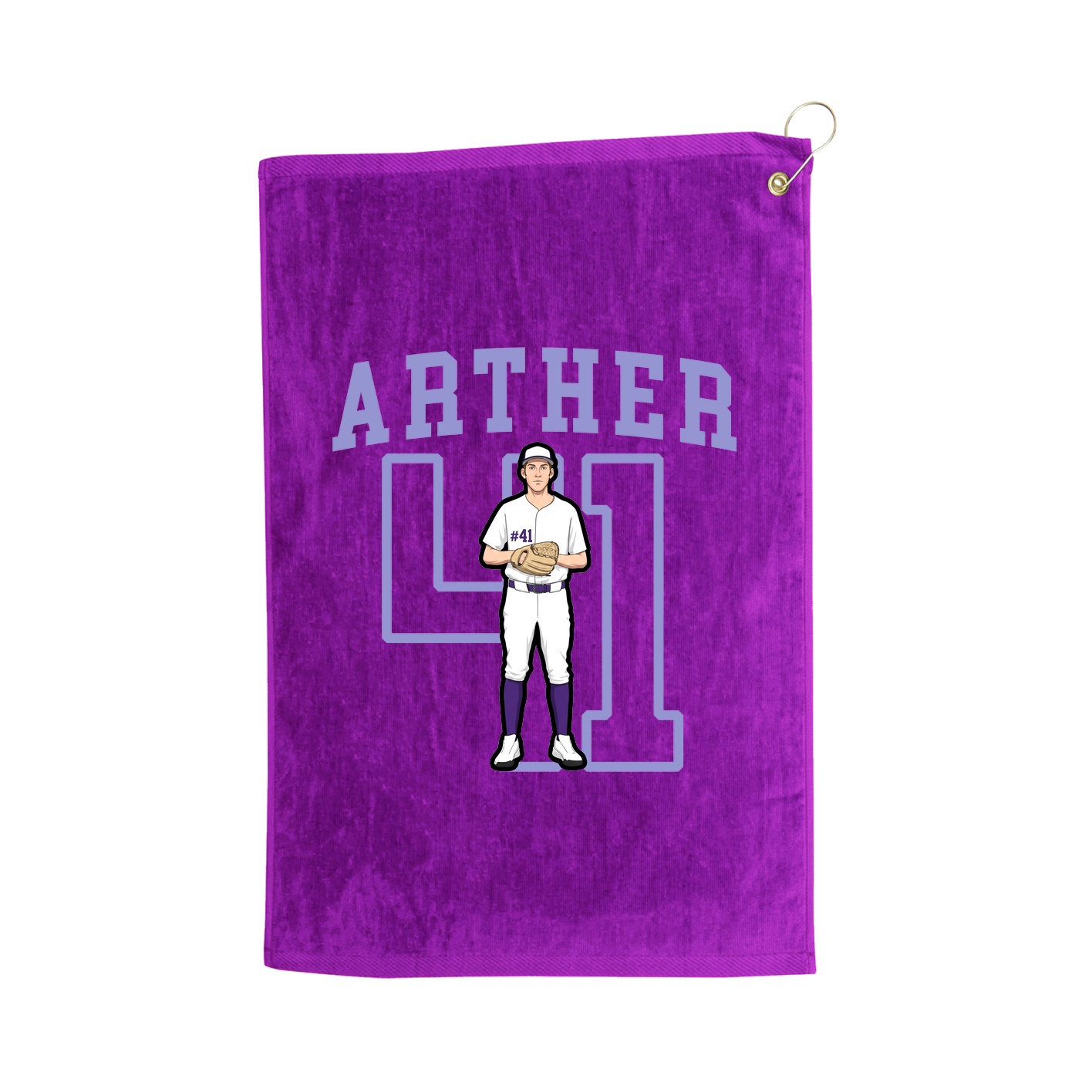 Golf Towel — Shirsey in Purple