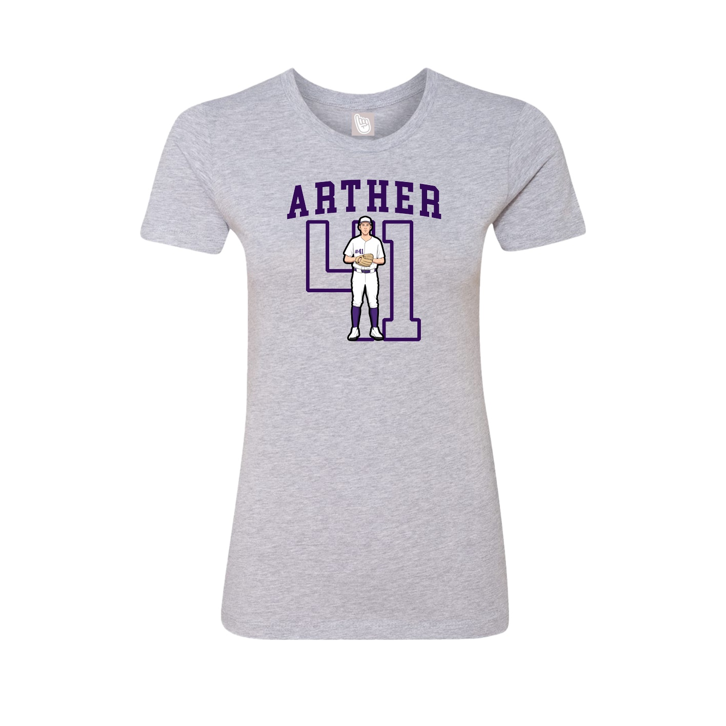 Fitted Women's Tee — Shirsey in Grey