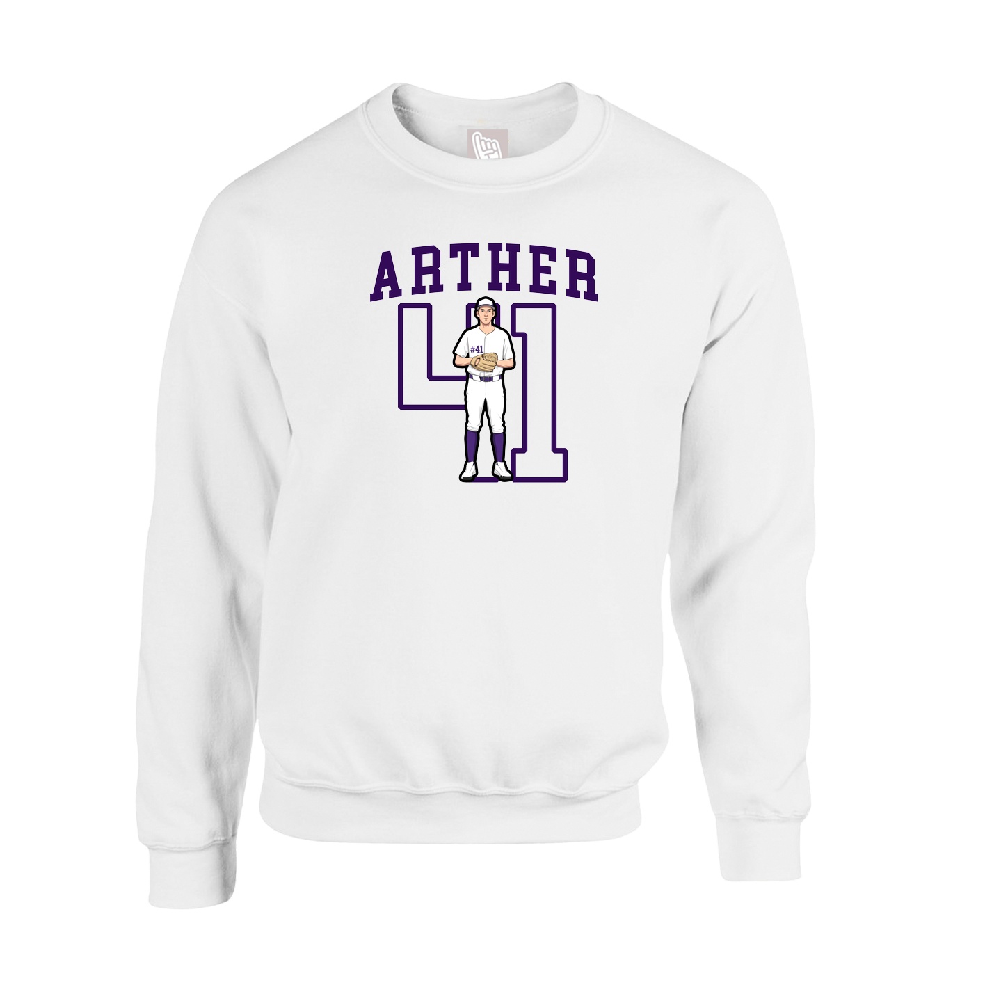 Fleece Crew — Shirsey in White