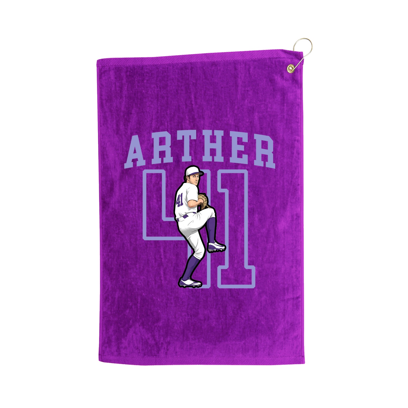 Golf Towel — Shirsey in Purple