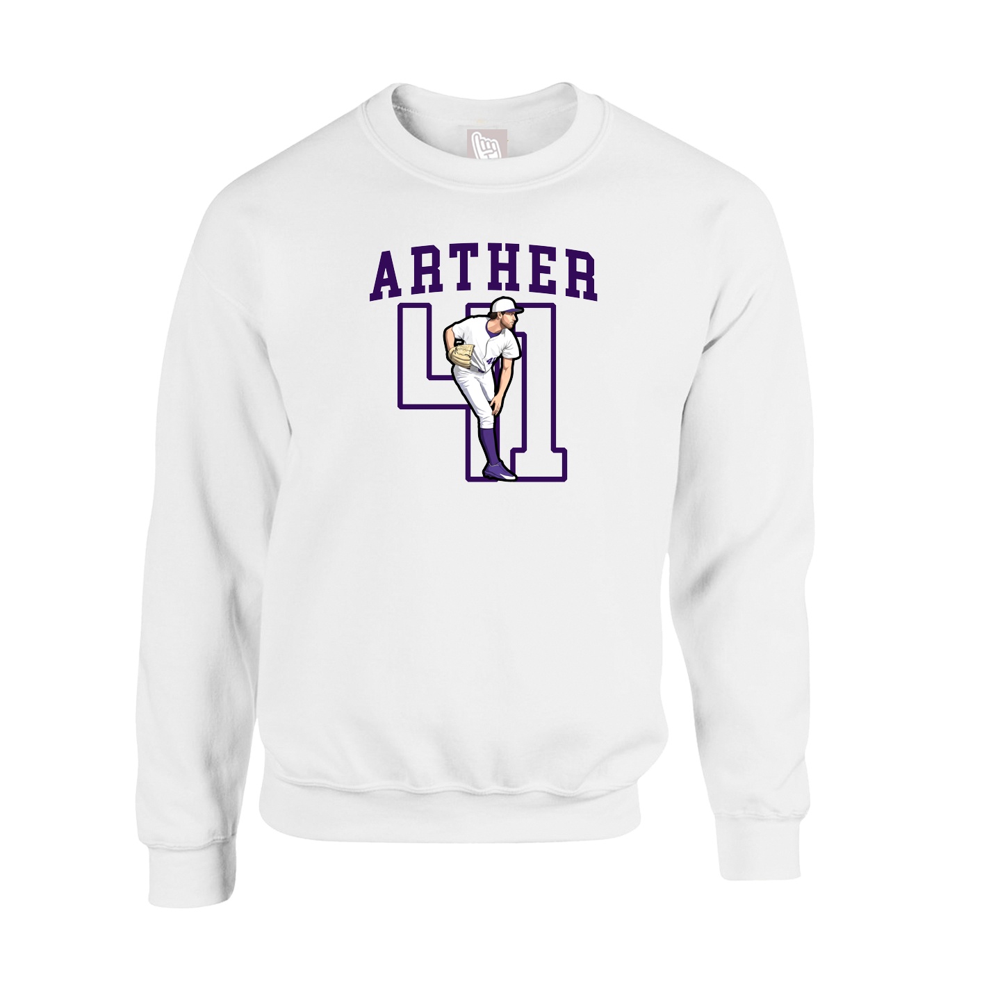 Fleece Crew — Shirsey in White