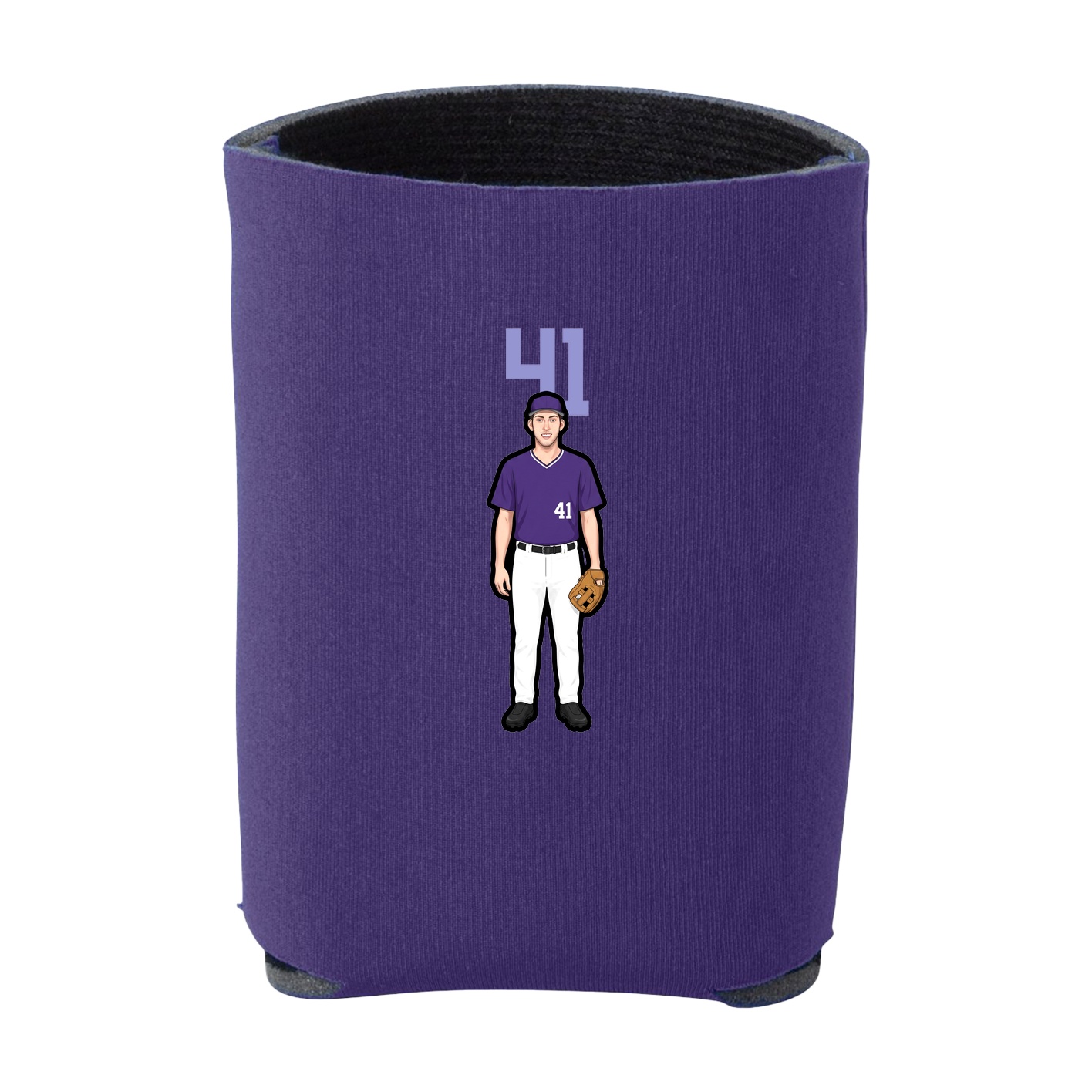Can Holder — Number Top in Purple