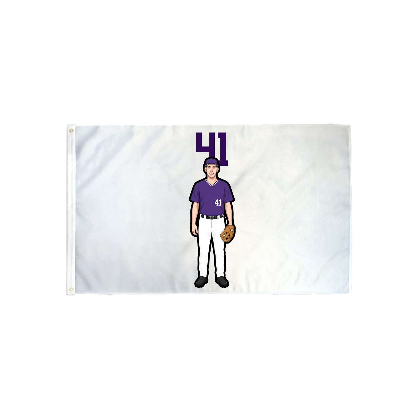 3x5 Flag — Number Top in Classic