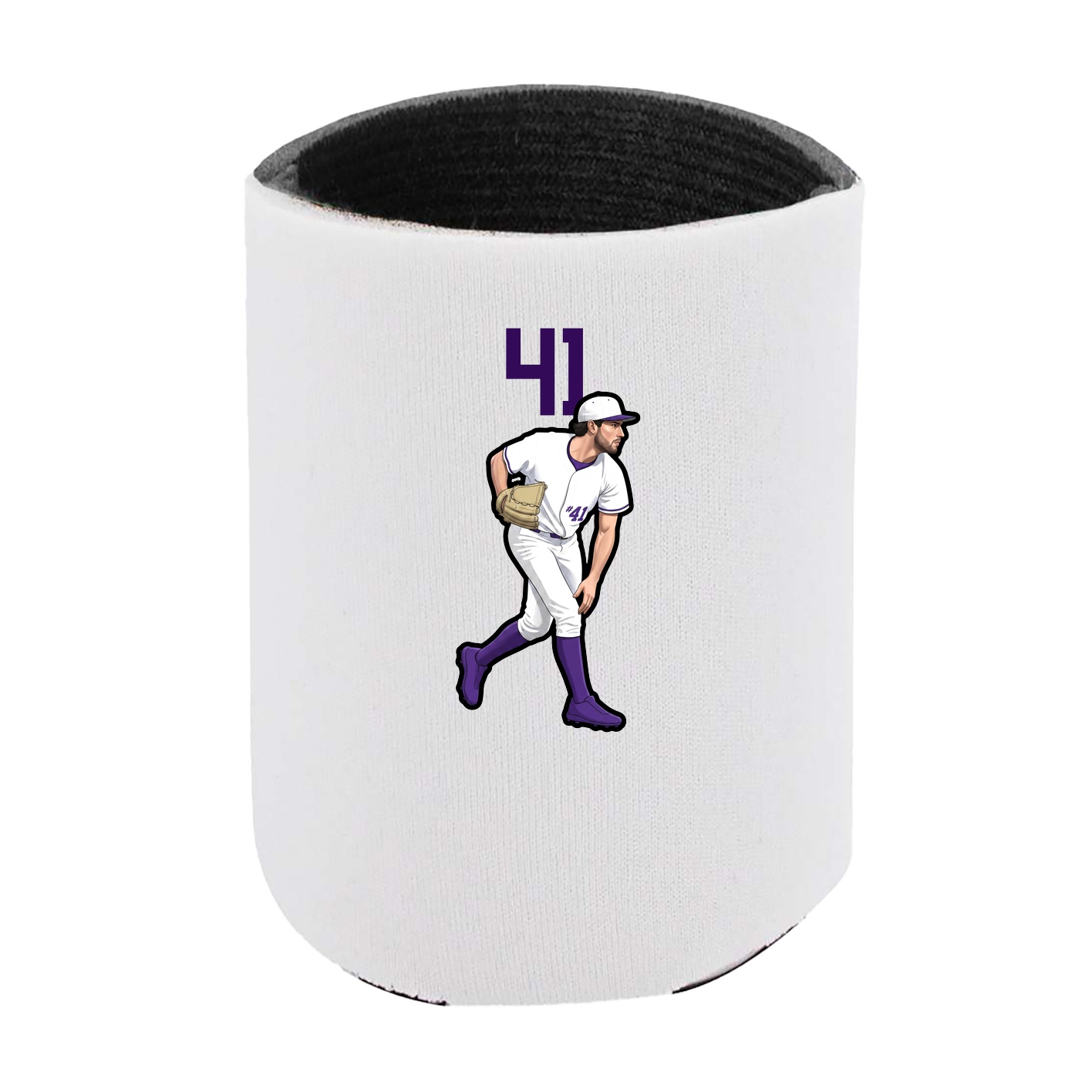 Can Holder — Number Top in White