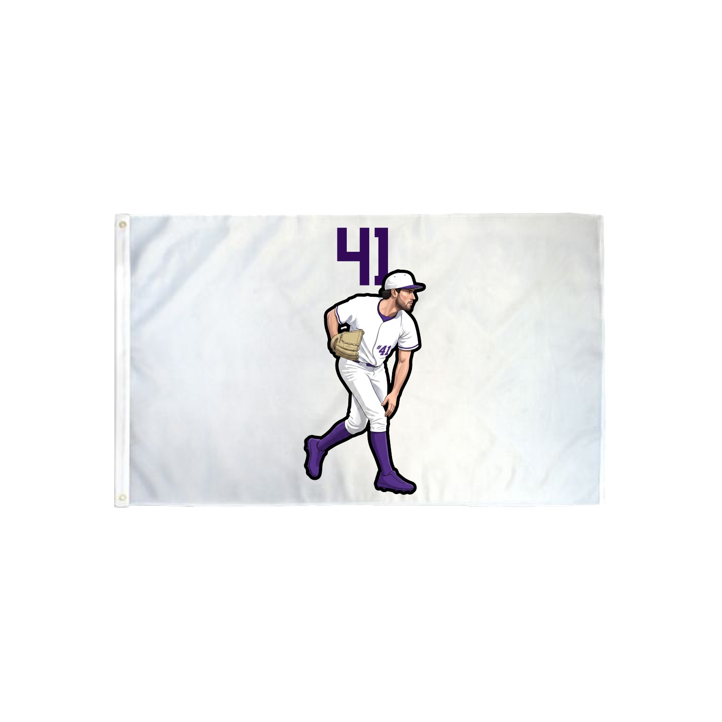3x5 Flag — Number Top in Classic