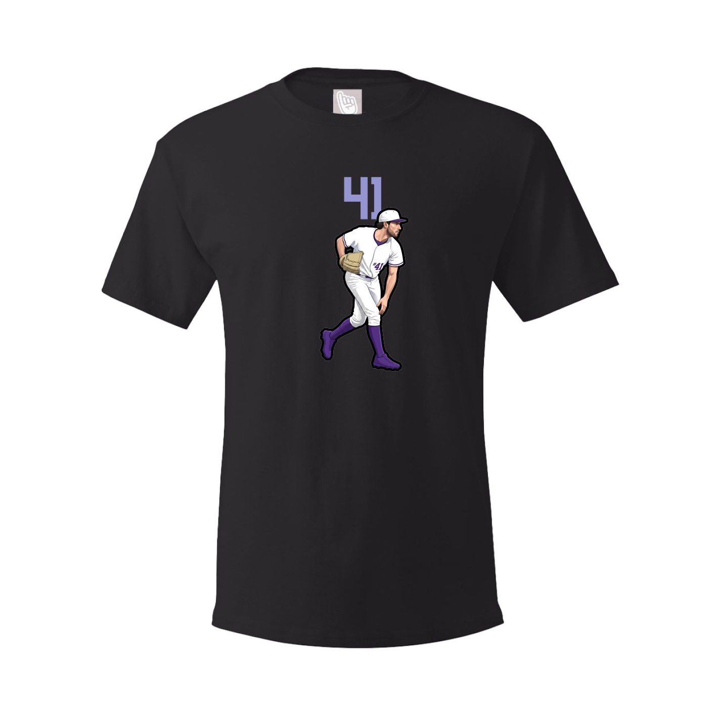 Tee — Number Top in Black