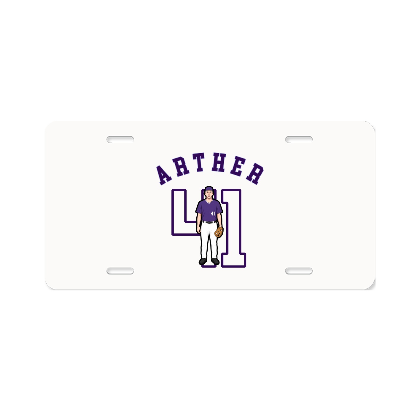 License Plate — Shirsey Arch in Classic