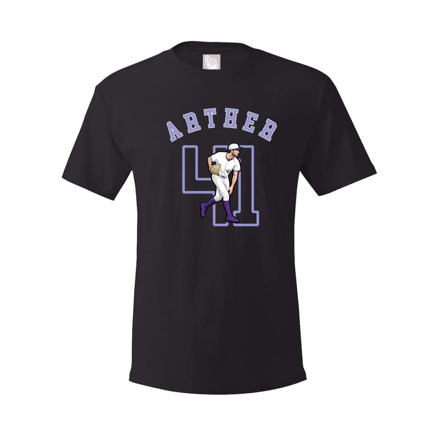 Youth Tee — Shirsey Arch in Black